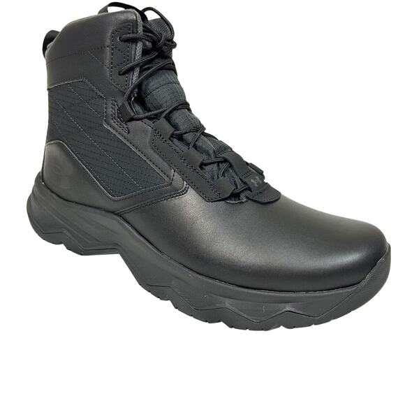 NIB Under Armour Stellar G2 6" Tactical Boots Black 3025578-001 Men's US 12 New - Picture 2 of 8